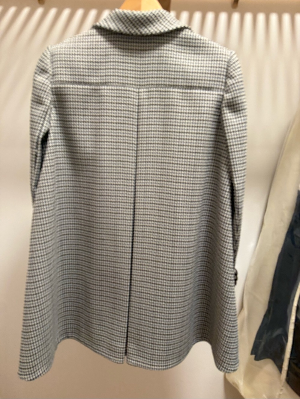 Alexander Mcqueen Houndstooth Double-Breasted Coat. Size 42 US size 8 - Picture 5 of 11